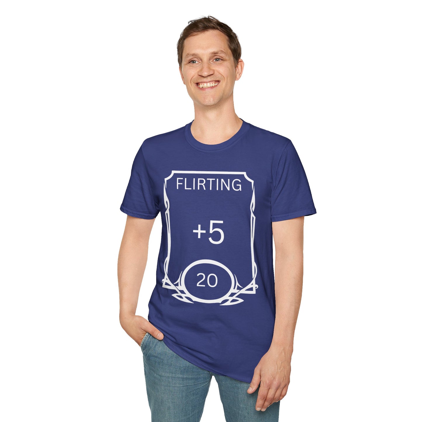 Flirting Ace - Flirting +5 DnD Shirt