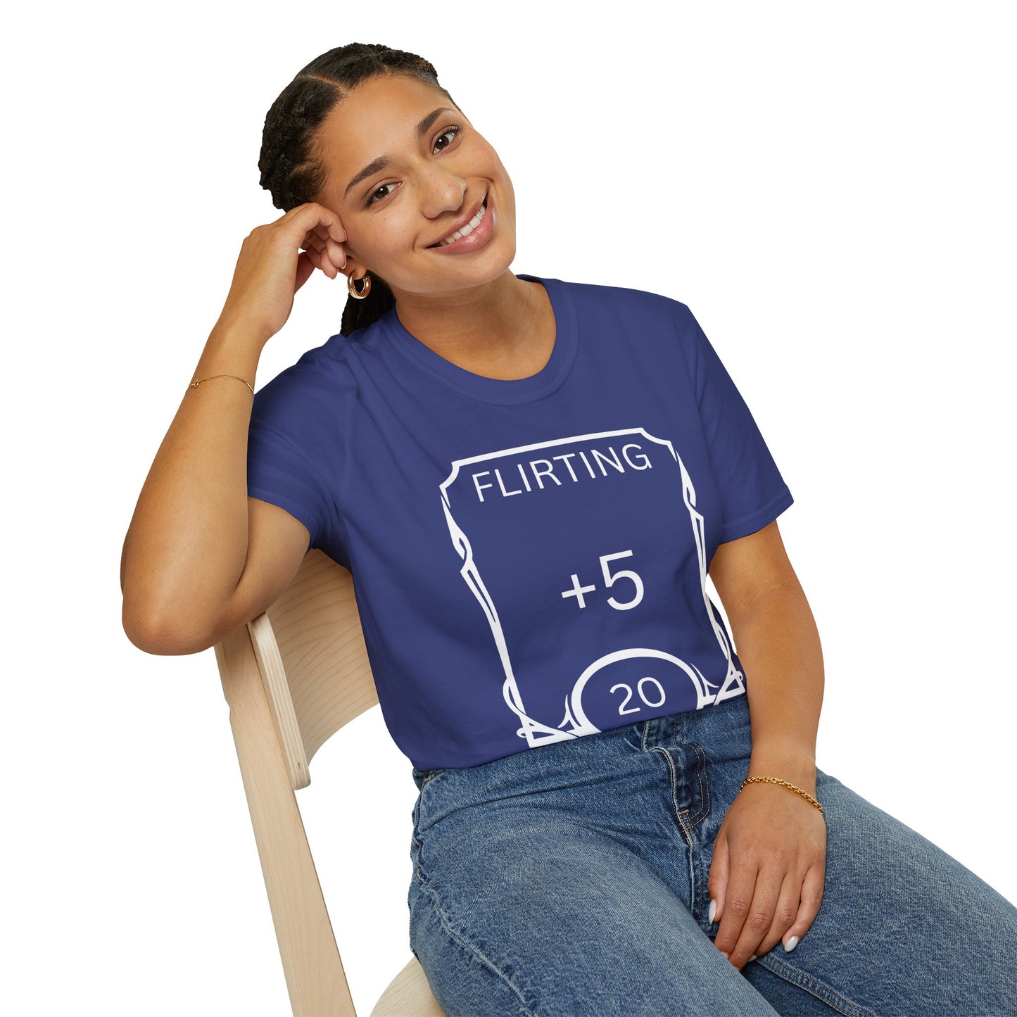 Flirting Ace - Flirting +5 DnD Shirt