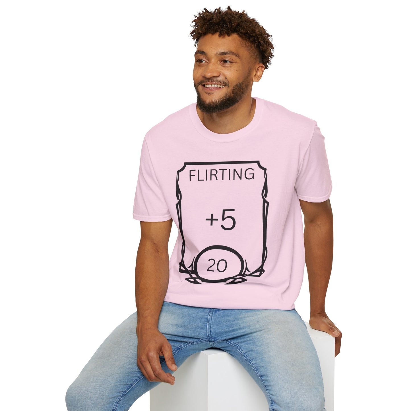 Flirting Ace - Flirting +5 DnD Shirt