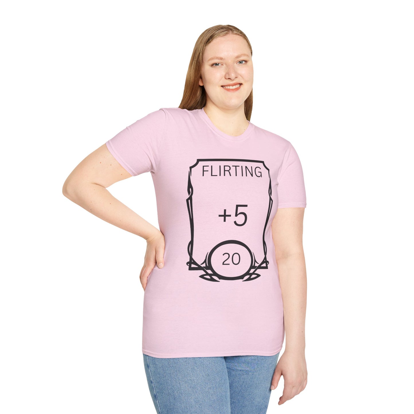 Flirting Ace - Flirting +5 DnD Shirt