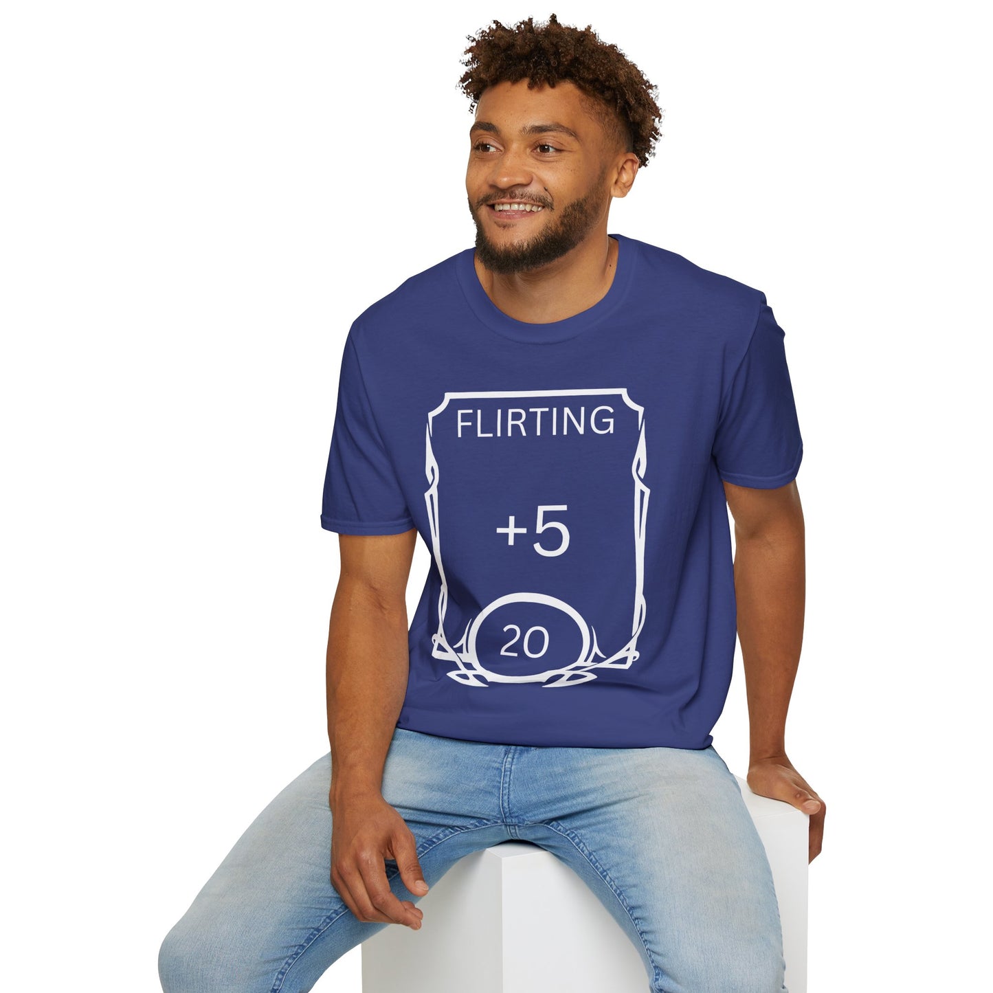 Flirting Ace - Flirting +5 DnD Shirt