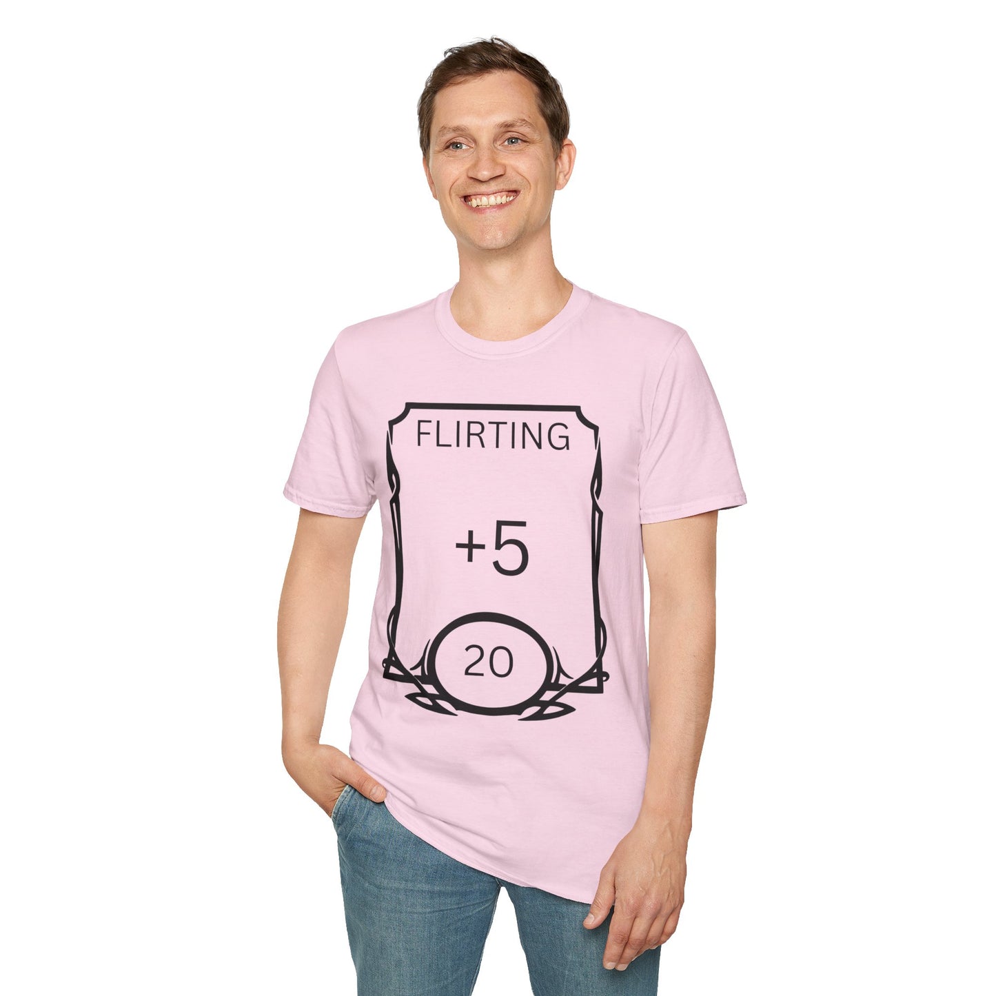 Flirting Ace - Flirting +5 DnD Shirt