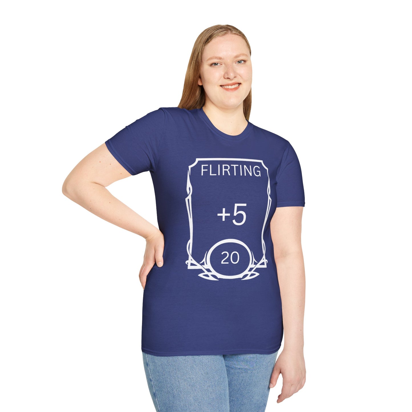 Flirting Ace - Flirting +5 DnD Shirt