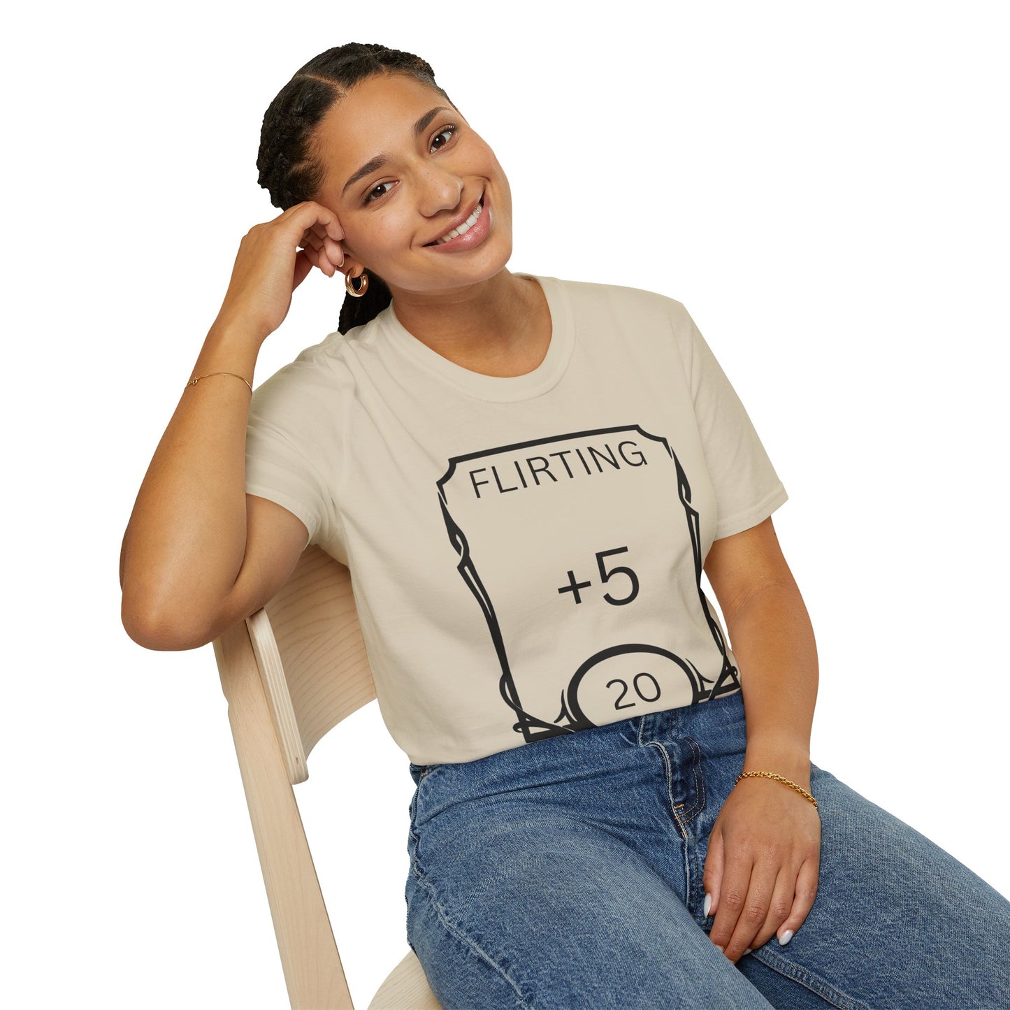 Flirting Ace - Flirting +5 DnD Shirt